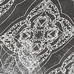 Plexiglass--Trasparente Decorato Vintage