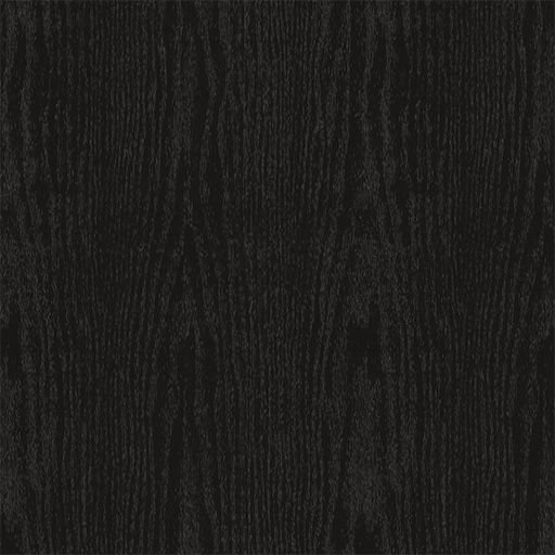 Legno Caucciù Rovere Opaco Nero