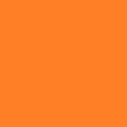 Tessuto Acrilico 300gr. Arancio