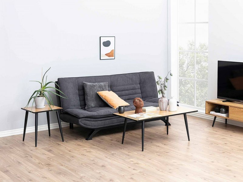 Oo-Home Living Divano Letto Fane tessuto