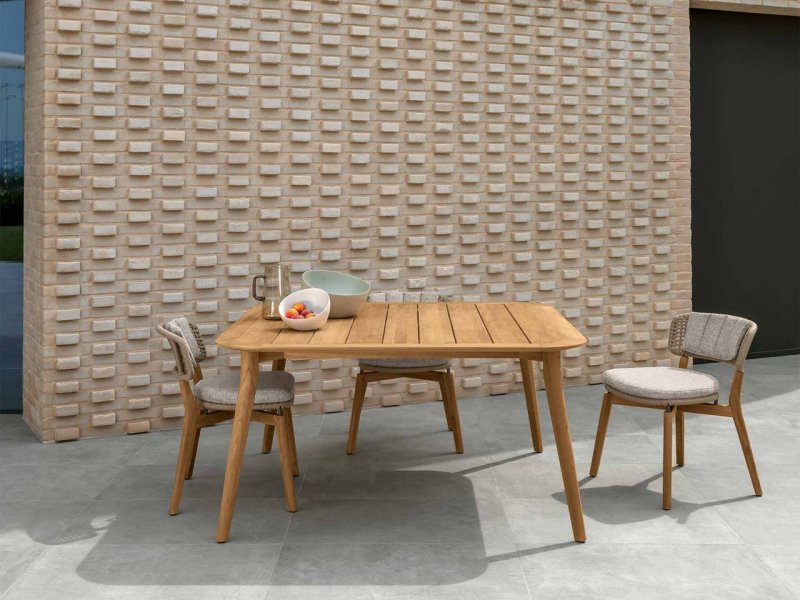 Talenti Tavolo da Pranzo Moon/Teak 150x150