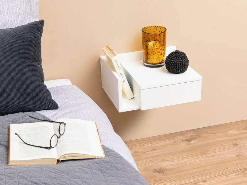 Oo-Home Living Comodino con cassetto Ashley