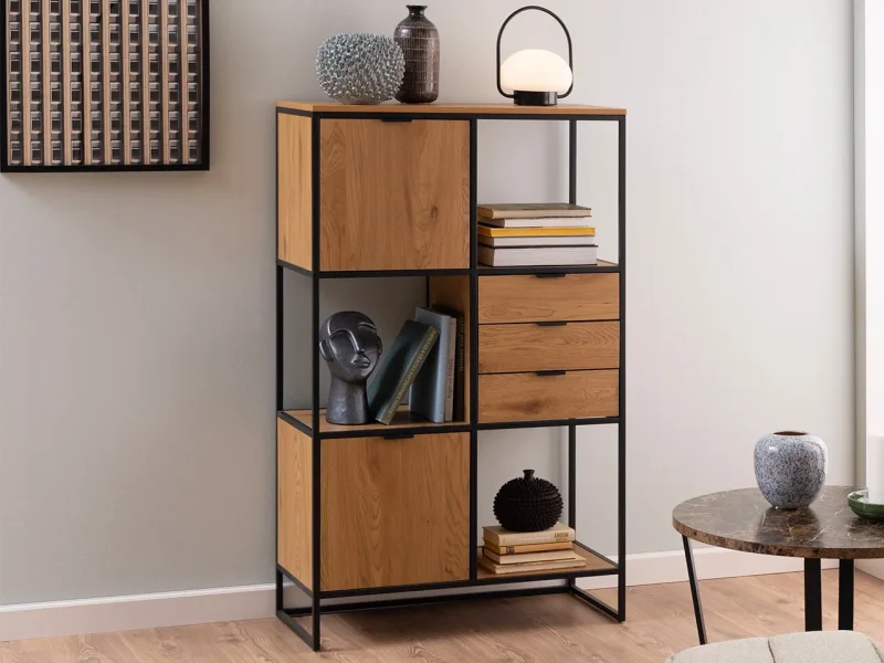 Oo-Home Living Libreria Luka 85x141