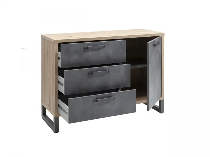 Oo-Home Living Credenza 3 cassetti Iris