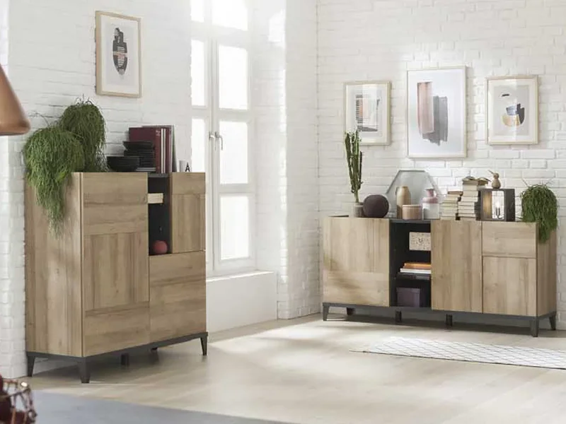 Oo-Home Living Credenza bassa Matera