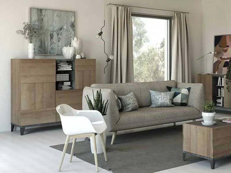 Oo-Home Living Credenza alta Matera