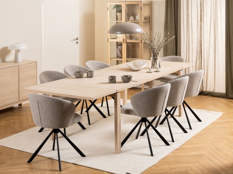 Oo-Home Living Tavolo da Pranzo Flor 200x100