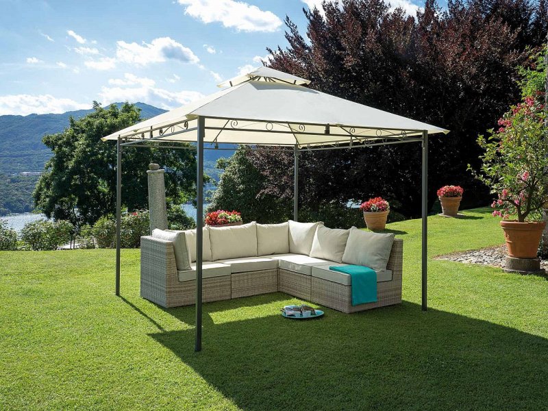 Oo-Home Selection GAZEBO 3X3 CON INNESTO A MOLLA