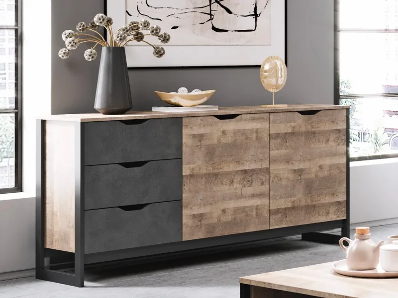 Oo-Home Living Credenza bassa Anabel