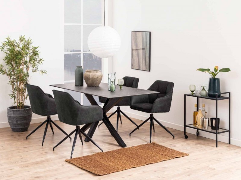 Oo-Home Living Sedia Bresda gambe a ragno