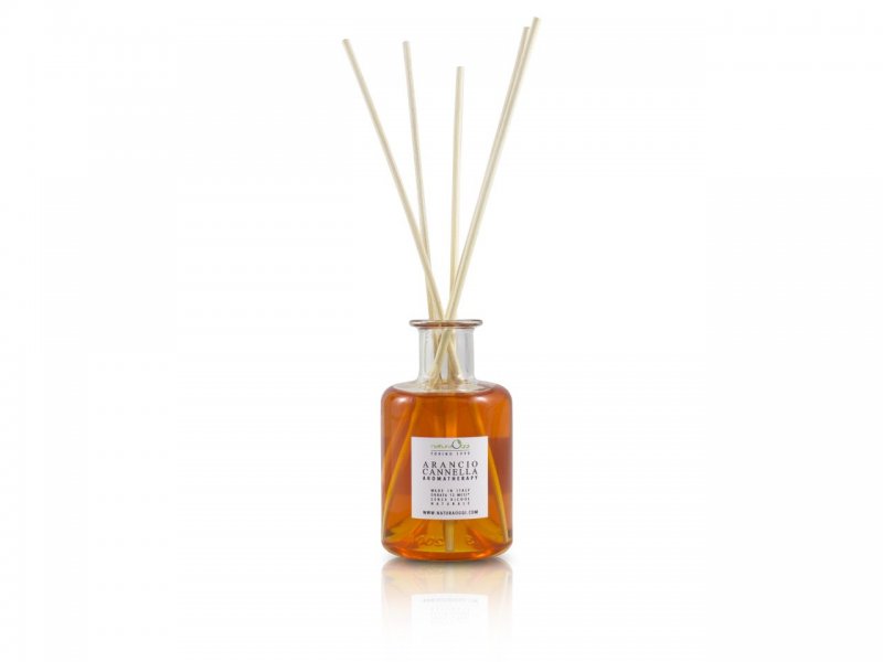 NaturaOggi Diffusore Ambiente 200ml. Arancio e Cannella