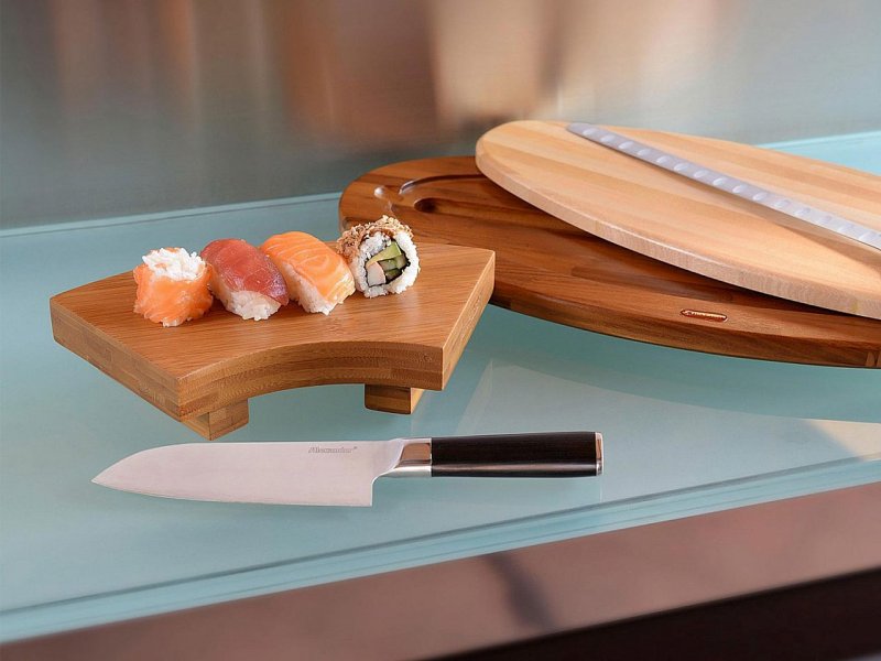 Alexander Set Tagliere e Coltello sushi