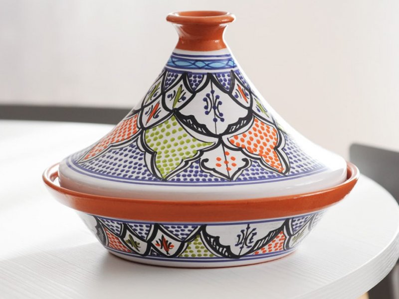 WD Lifestyle Tajine in terracotta smaltata