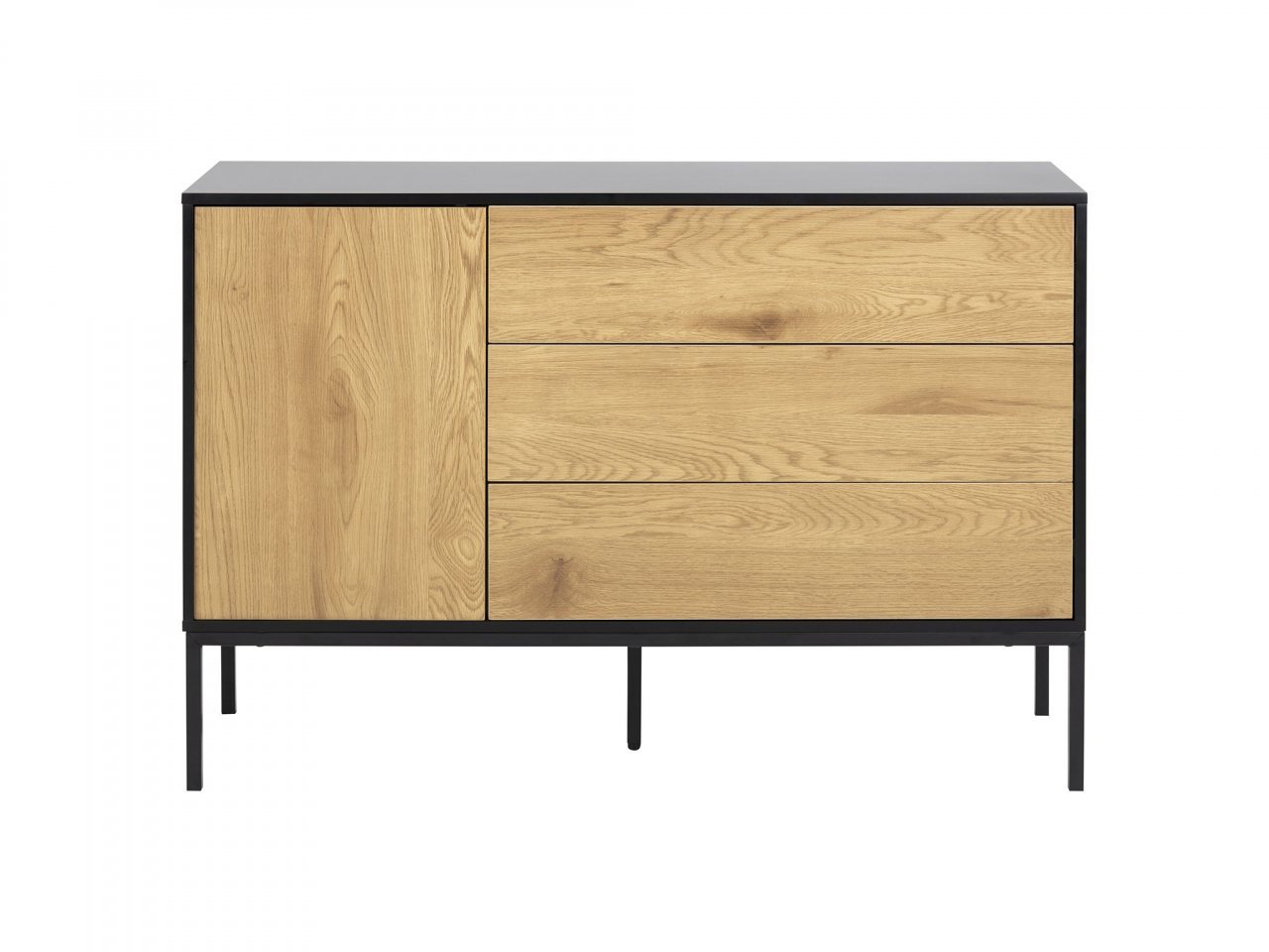 Credenza Saria 1 anta e 3 cassetti -3