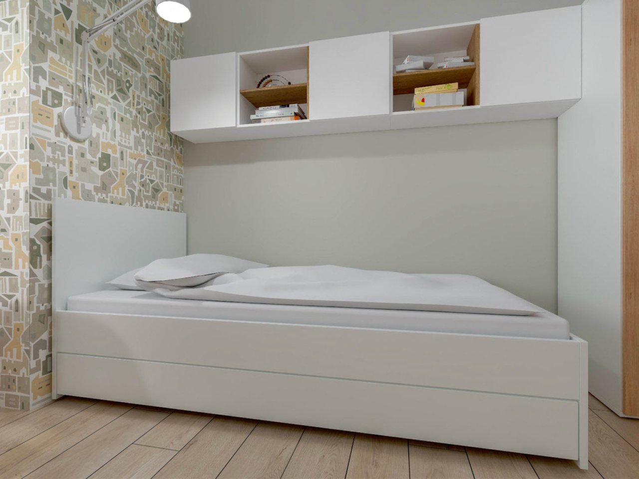 Letto singolo 90x200 Simple -2