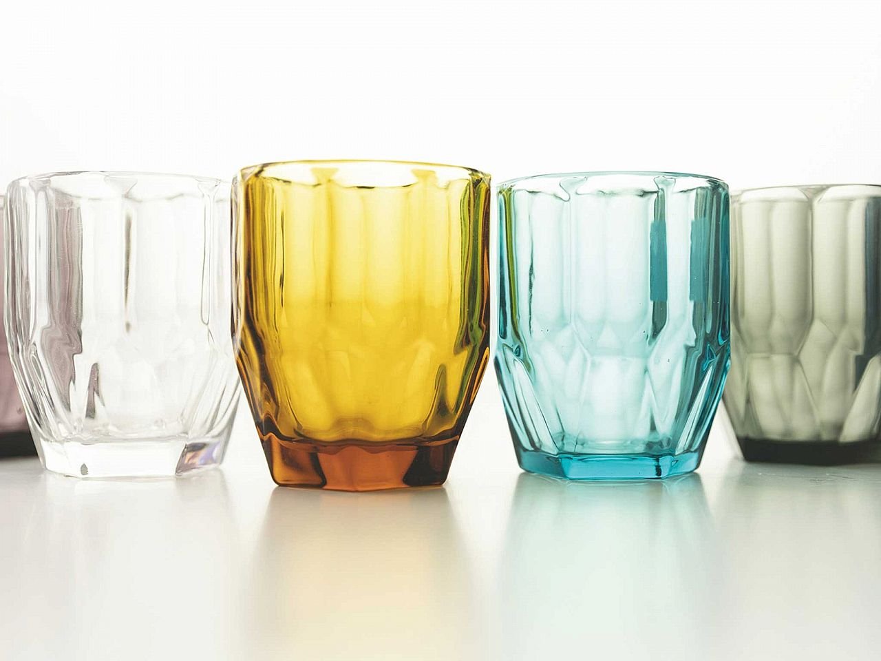 Set bicchieri acqua Royal 6 pezzi assortiti in vetro -2