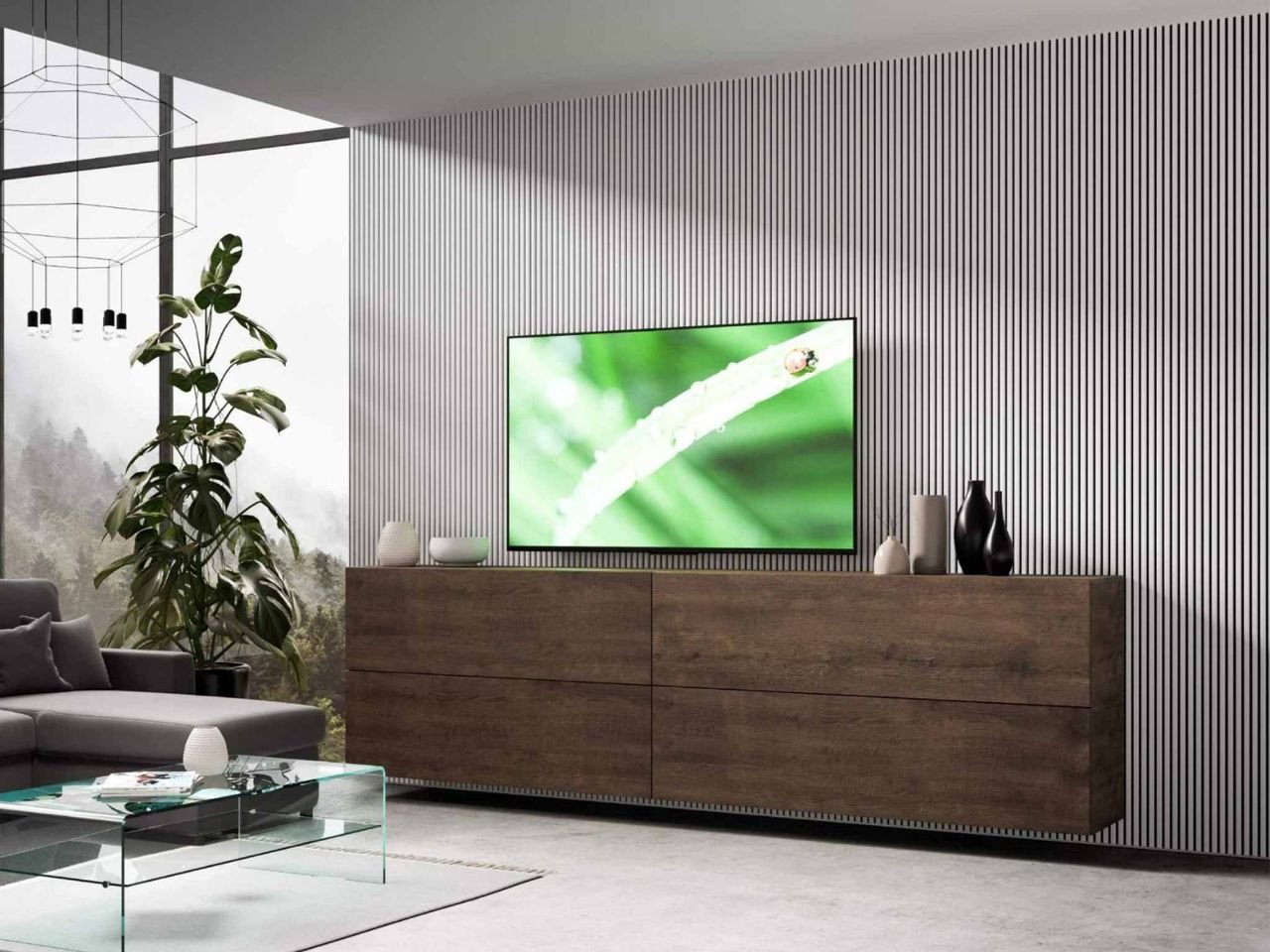 Parete Tv attrezzata Isoka A102 -1