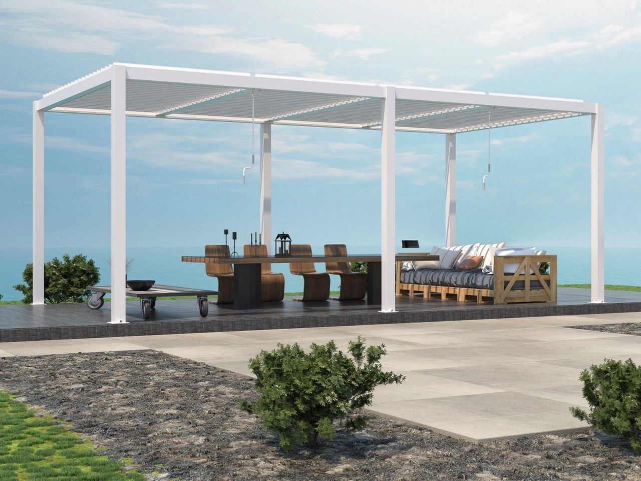 Pergola Bioclimatica 7,8 X 4 - v2