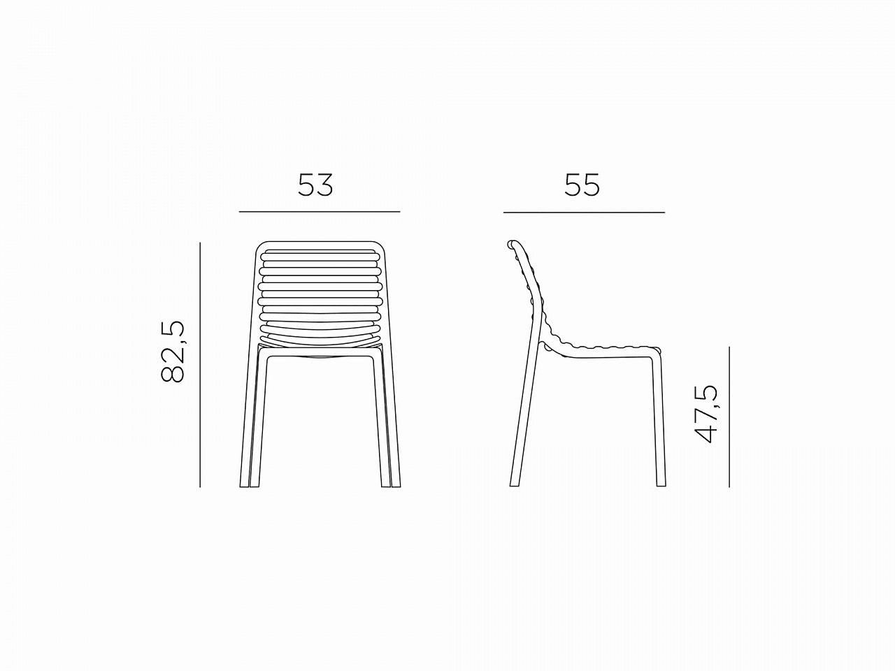 Set tavolo Rio Alu 140/210 con 6 sedie Doga Bistrot - 1