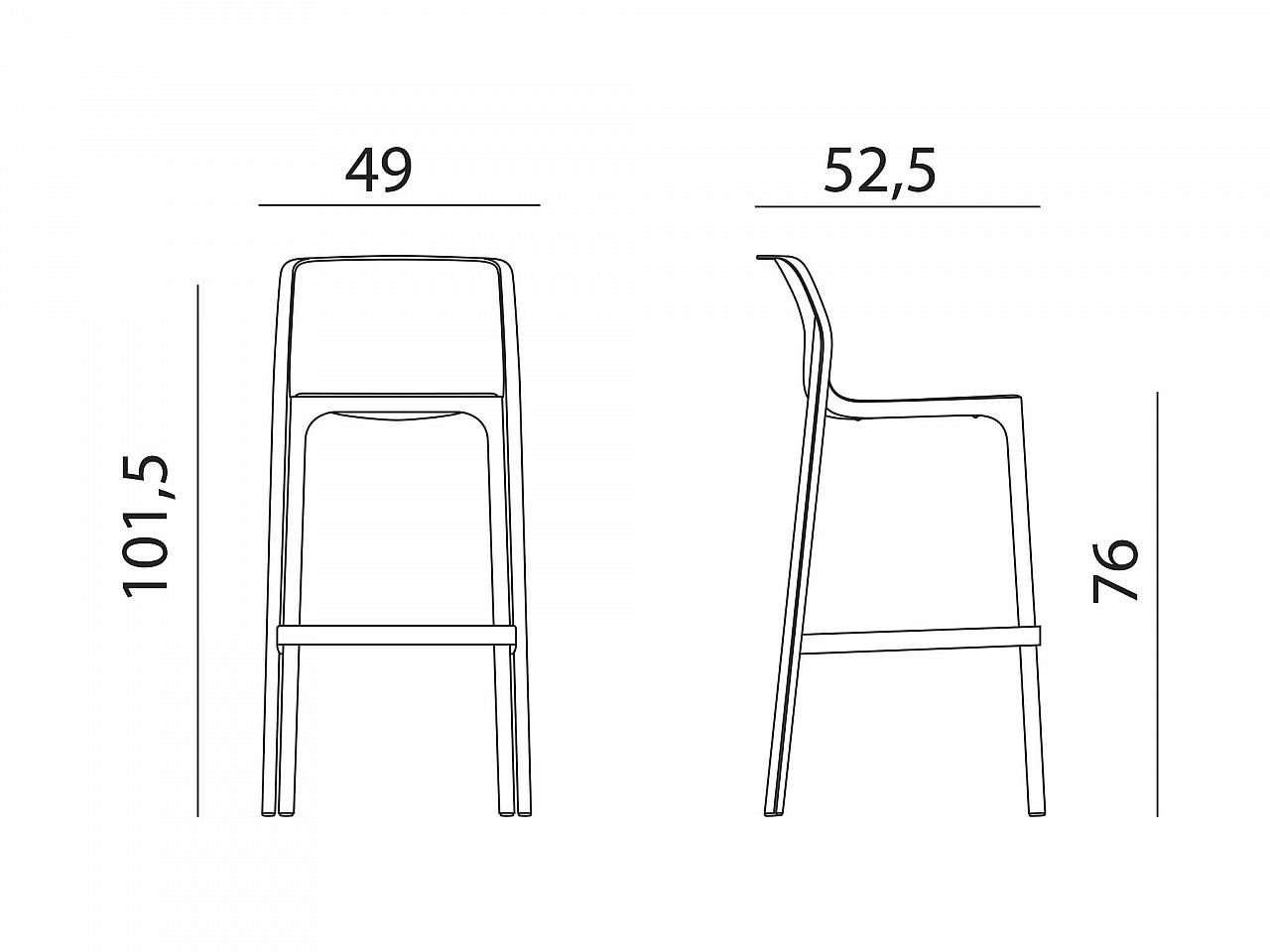 Sgabello Net Stool -1