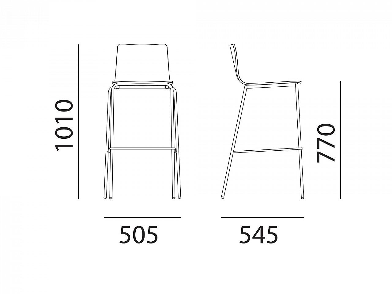 Sgabello Inga 5617 -1