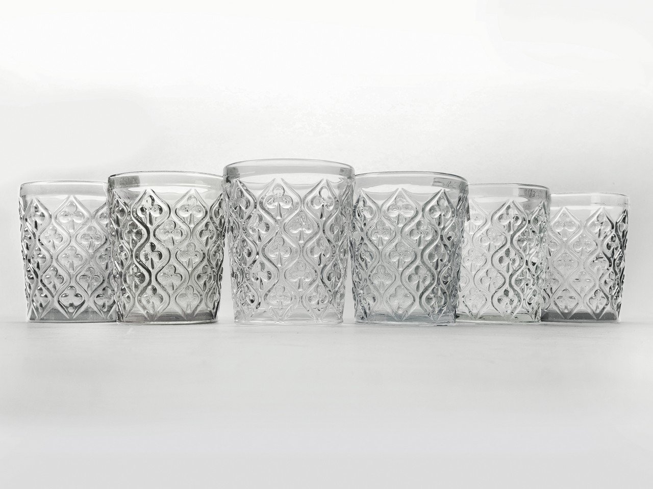 Set bicchieri Marrakech 6 pezzi 240 ml in vetro -1