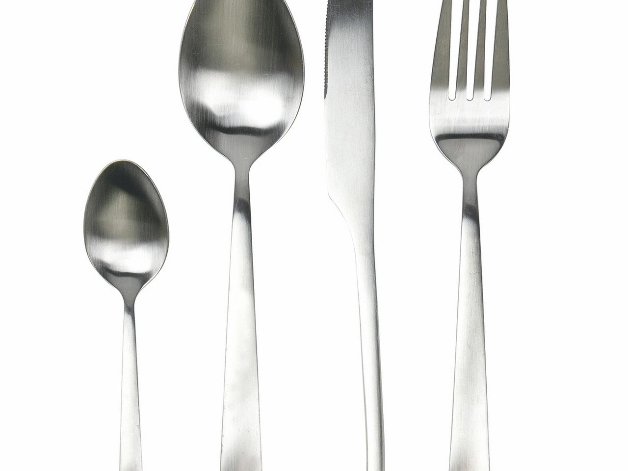 Set posate Park Avenue 24 pezzi in acciaio silver opaco -5