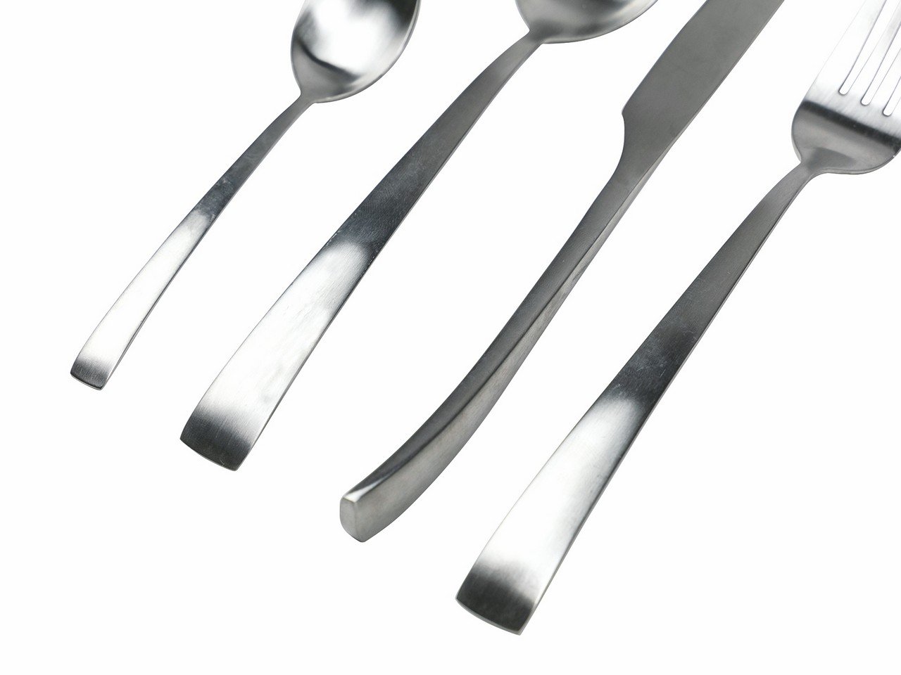 Set posate Park Avenue 24 pezzi in acciaio silver opaco -6