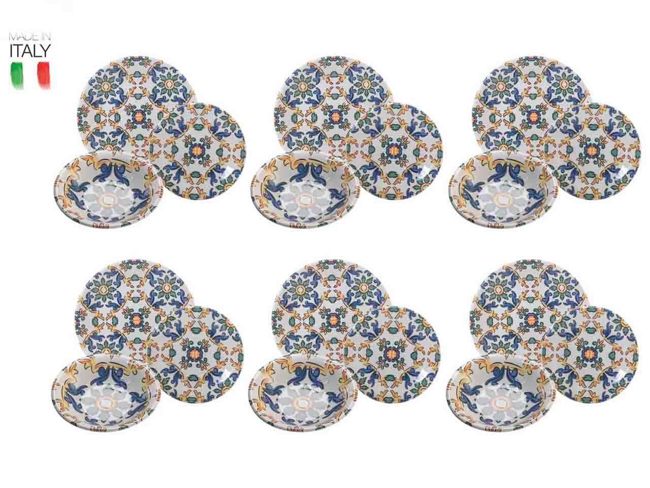 Servizio tavola Palazzo Palermo 18 pezzi in ceramica -4