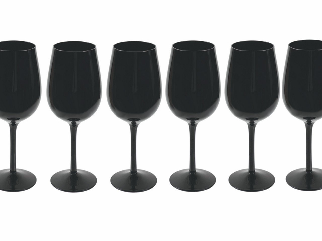 Set calici Happy Hour Shiny 6 pezzi 450 ml in vetro -3