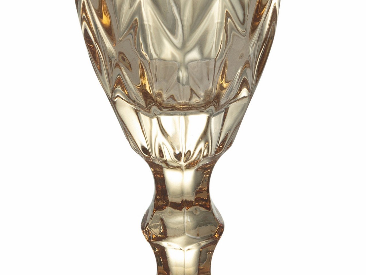 Set liquorini Prisma Shades of Amber 6 pezzi 45 ml in vetro -5