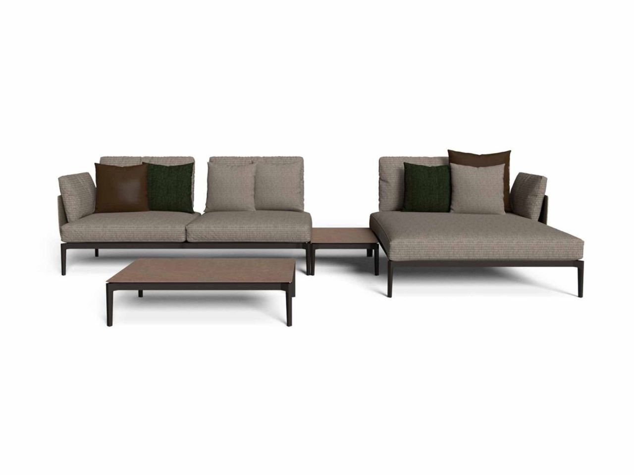 Divano Lounge XL Sinistro Leaf -19