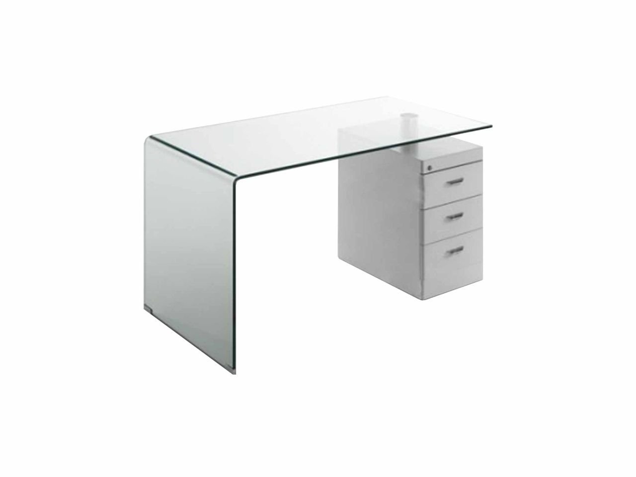 Scrivania con cassettiera B-Desk -7