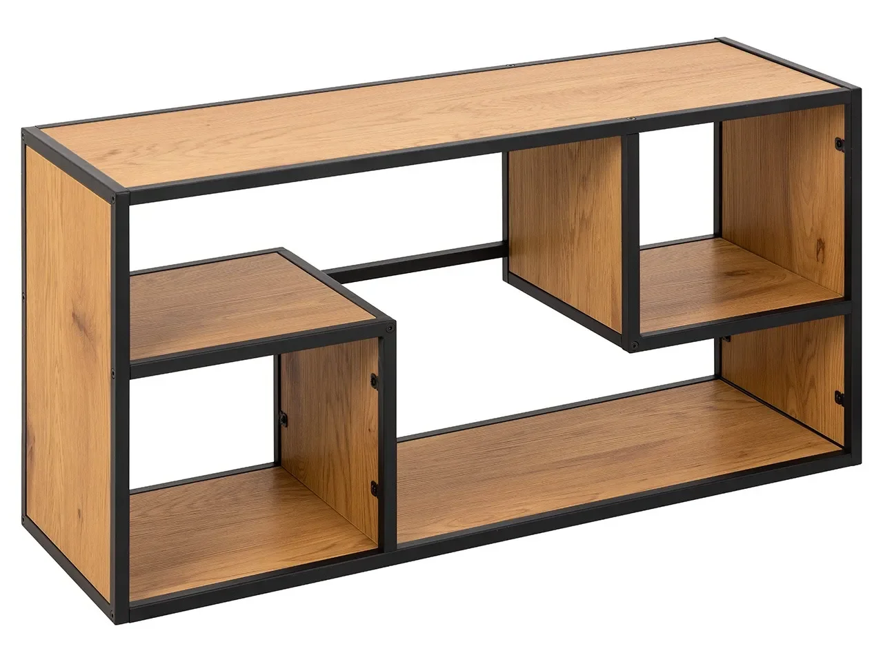 Libreria bassa asimmetrica Saria 95x45 -3