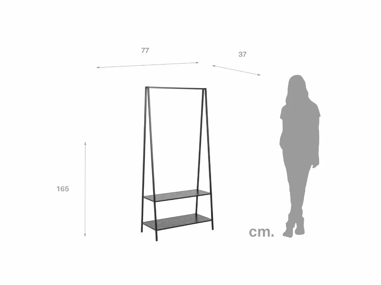 Appendiabiti Saria 165x77 - 1