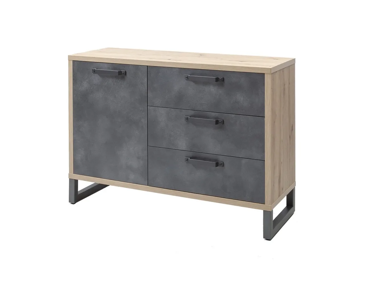 Credenza 3 cassetti Iris -3