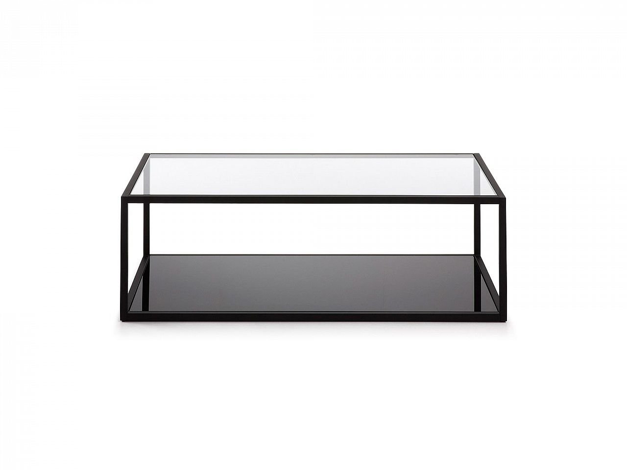 Tavolino Gringo 110x60 metallo e vetro -6