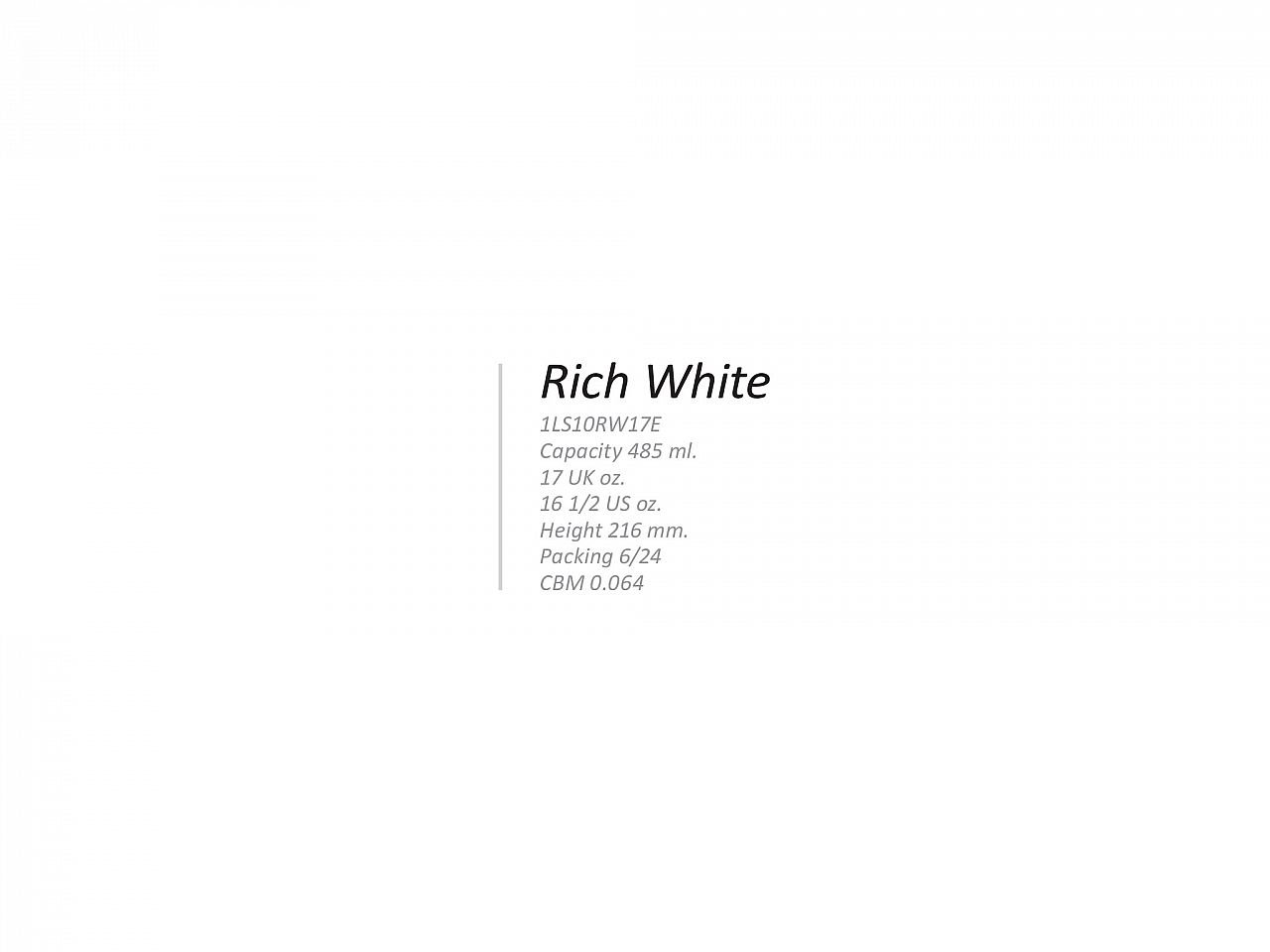 Calice Rich White Desire Collection - v4