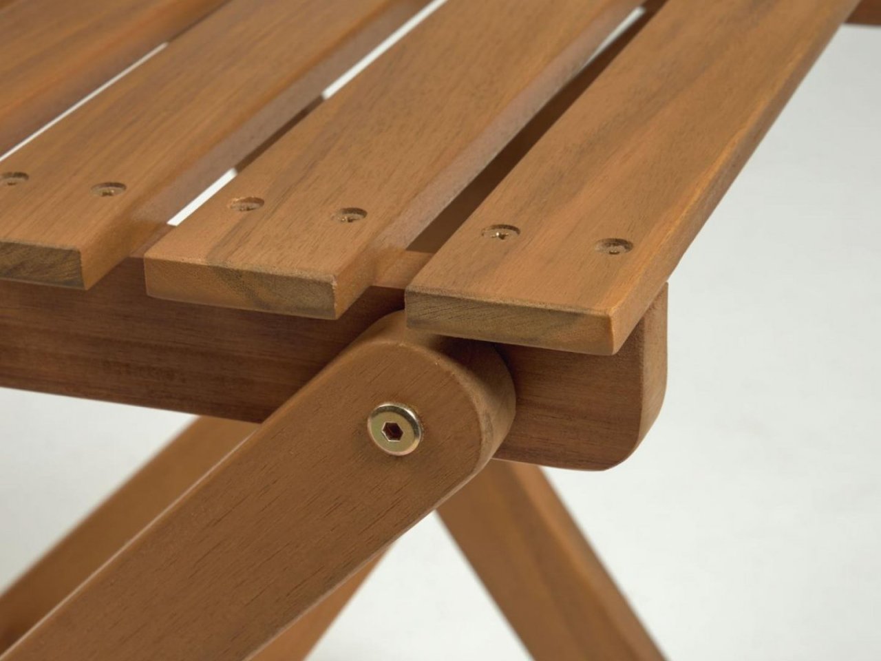 Set tavolo e 2 sedie pieghevoli Ellis in legno -5