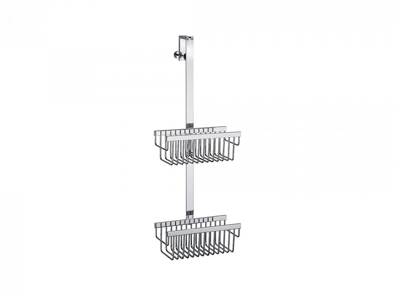 Cestino Per Doccia Moen Wynford YB5275CH – Cromato – Con Palo Di Montaggio In Metallo E Hardware Incluso – Garanzia A Vita