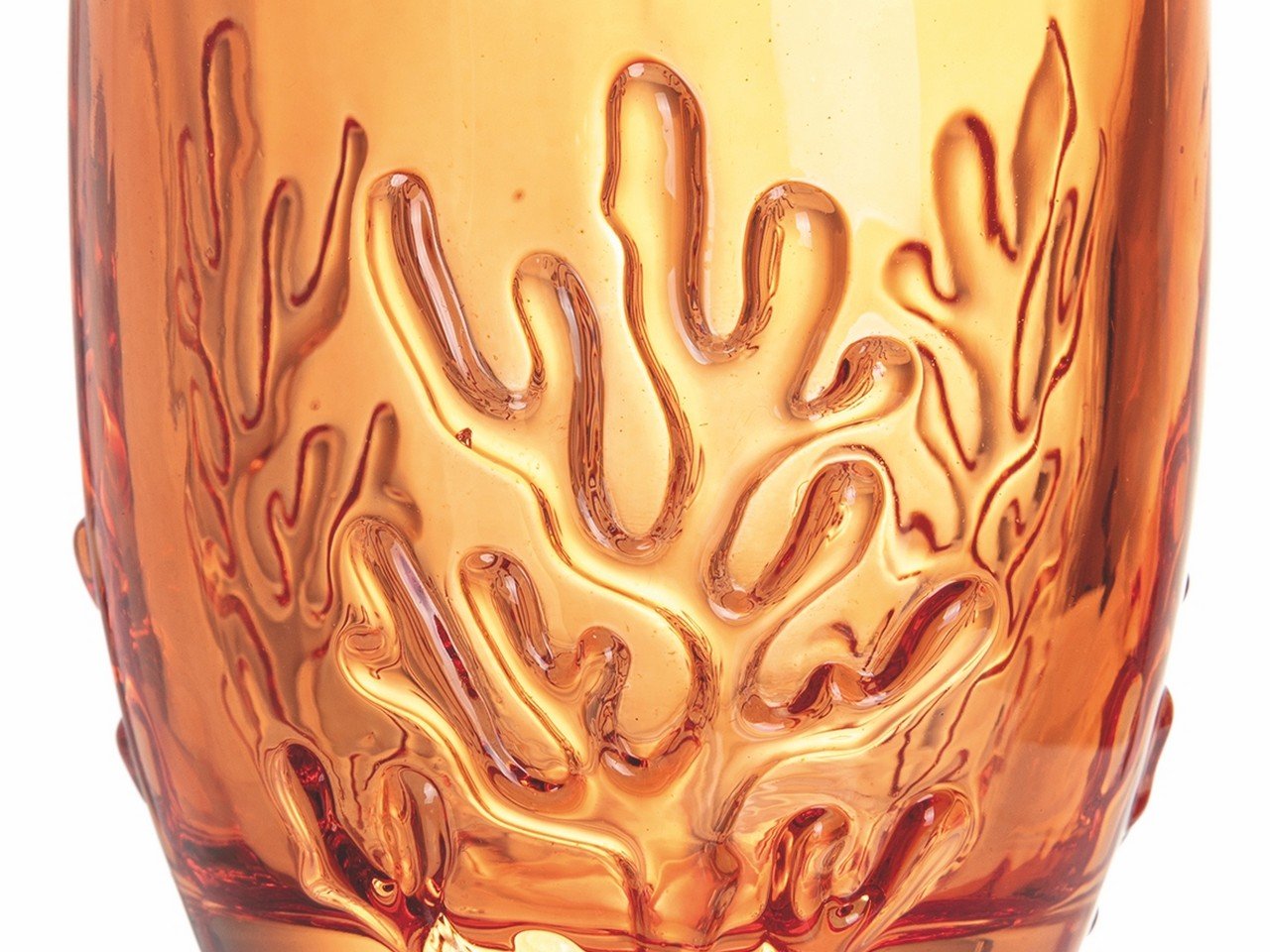 Set bicchieri Coral Shades of Amber 6 pezzi 340 ml in vetro - v3