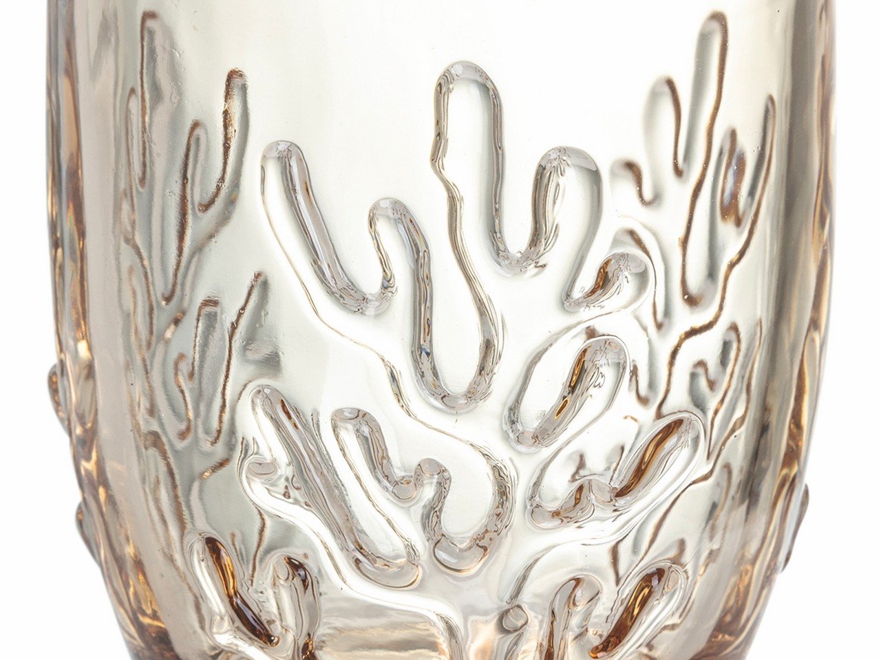 Set bicchieri Coral Shades of Amber 6 pezzi 340 ml in vetro - v4