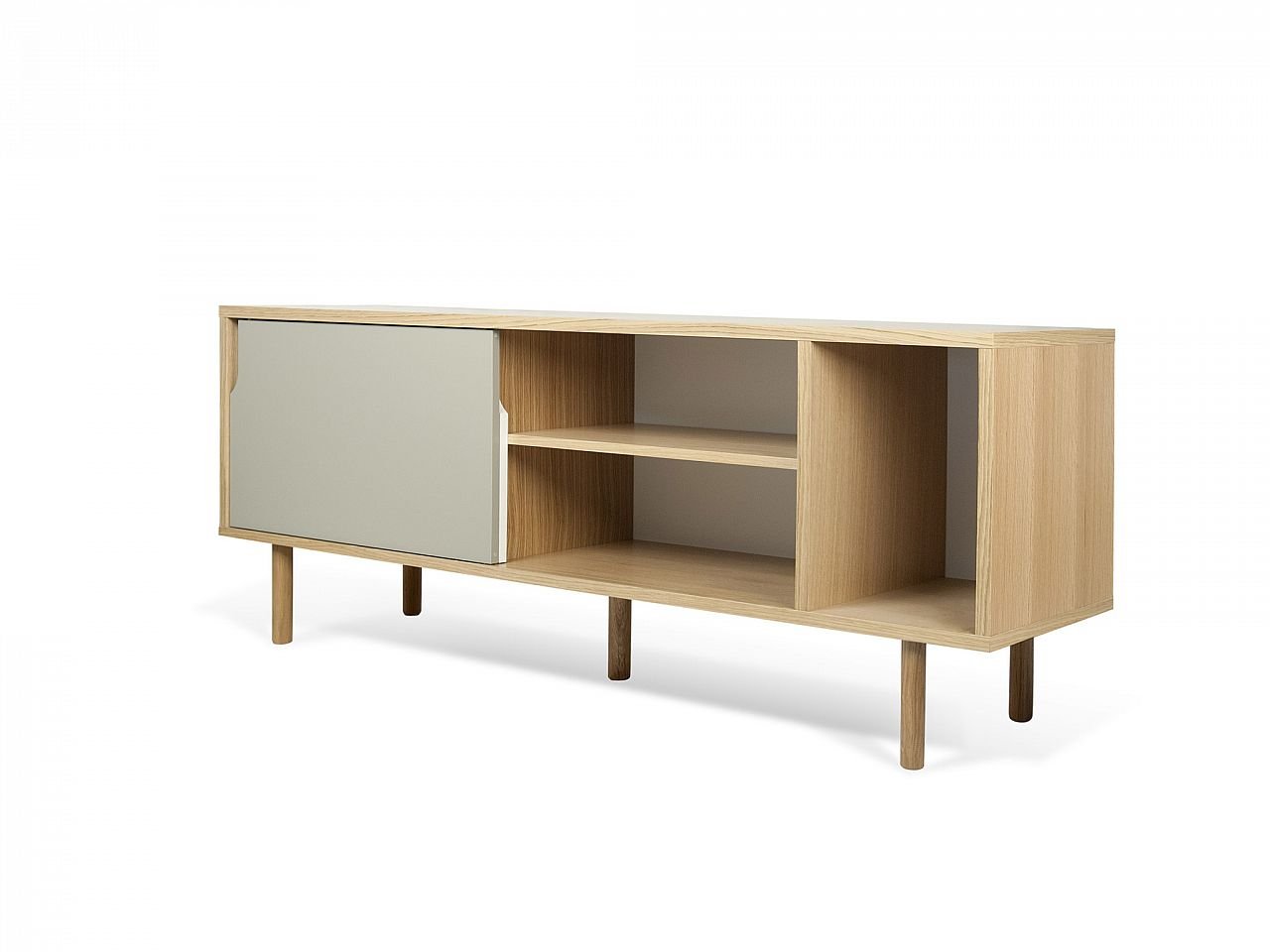 Credenza Dann 165 gambe in legno -11