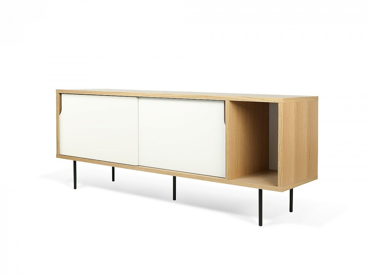 Credenza Dann 165 gambe metalliche - v11