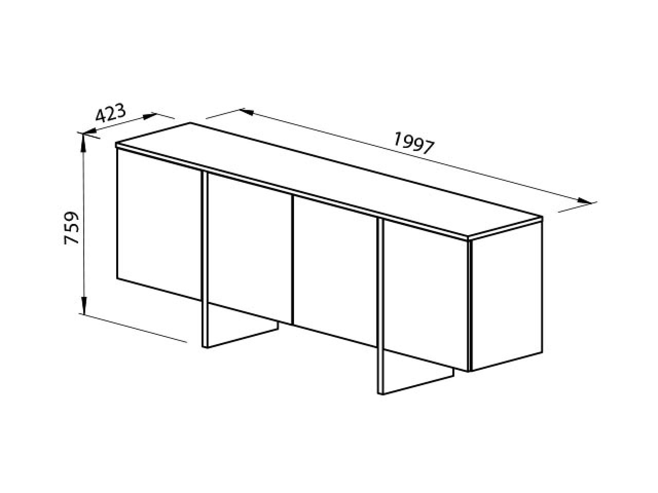 Credenza Edge - 2