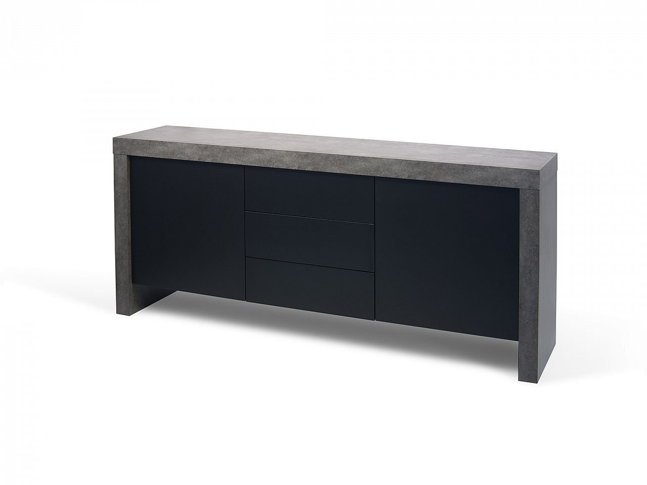 Credenza Kobe 3 cassetti e 2 ante - v5