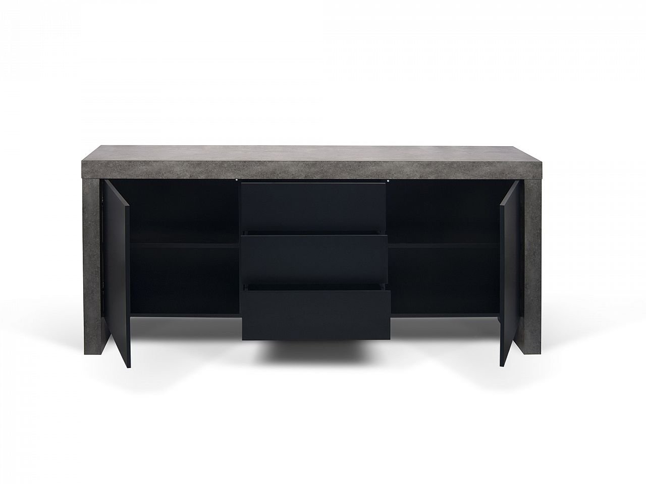 Credenza Kobe 3 cassetti e 2 ante - v7