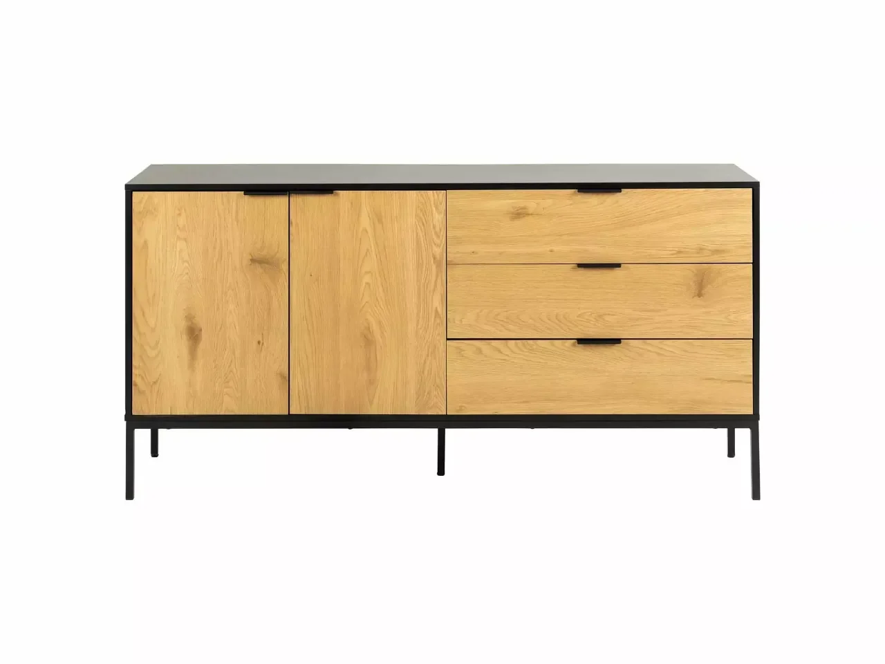 Credenza Saria 2 ante 3 cassetti - v2