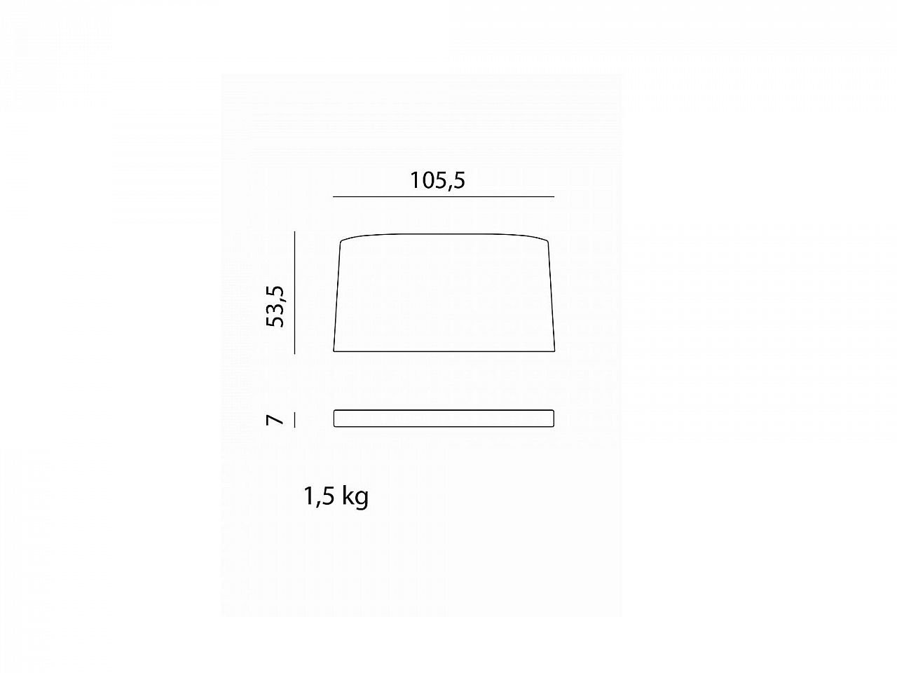 Cuscino Net Bench - 1