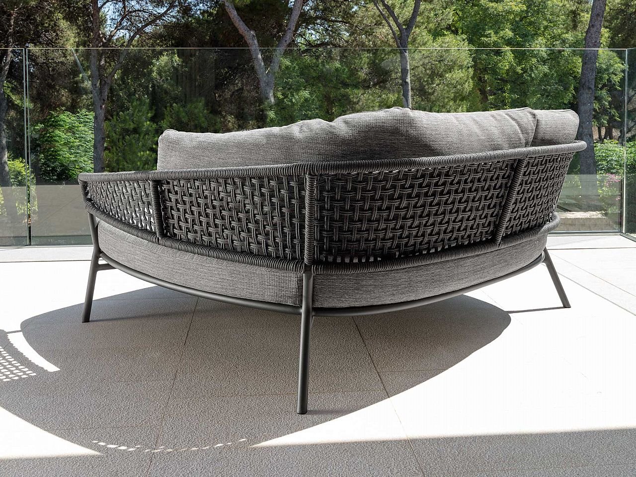 Daybed Moon/Alu - v3